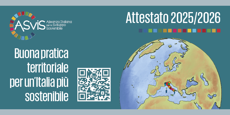 Certificate 2025/2026 — Territorial good practice for a more sustainable Italy — Italian Alliance for Sustainable Development (ASviS)